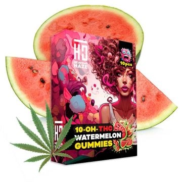 HEAVENS HAZE 10-OH-THC Gummies Watermelon 