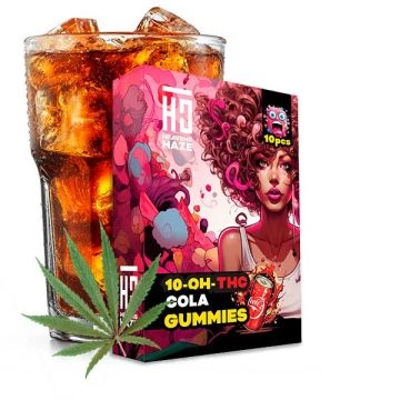 HEAVENS HAZE 10-OH-THC Gummies Cola 