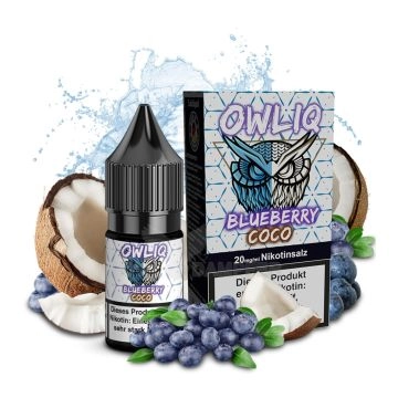 OWLIQ Nikotinsalz Overdosed Blueberry Coco 