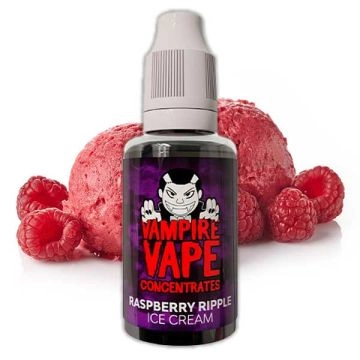 Vampire Vape Raspberry Ripple Ice Cream 30ml Aroma 