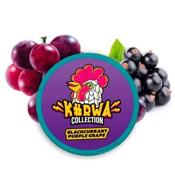 K#RWA Collection Blackcurrant Purple Grape Nicotine Pouches 