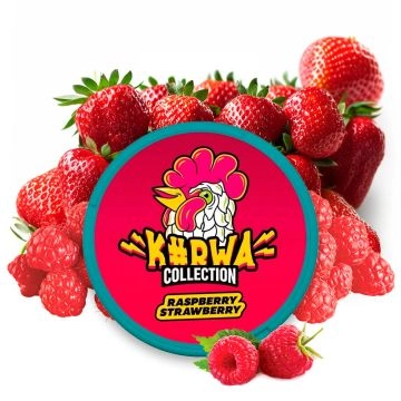 K#RWA Collection Raspberry Strawberry Nicotine Pouches 