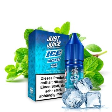 Just Juice Pure Mint Ice NicSalt 