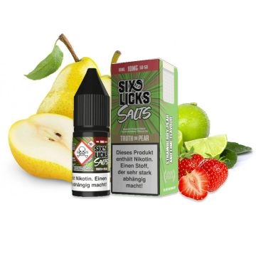 Six Licks Truth or Pear Nikotinsalz 